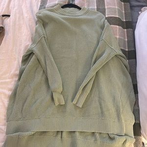 Free people oversized sweater dress